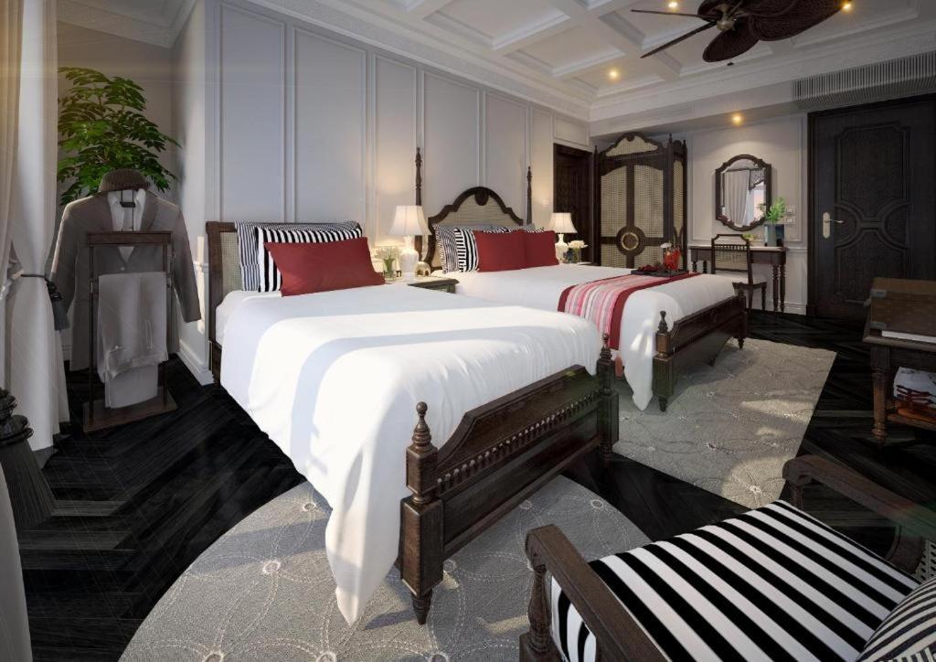Hanoi Graceful Hotel And Travel Exterior foto