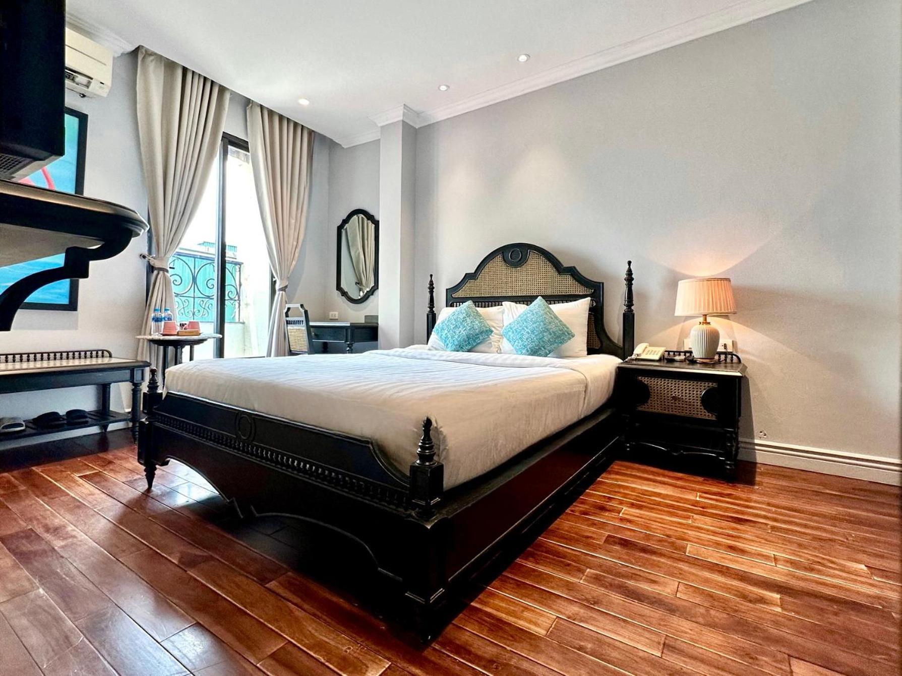 Hanoi Graceful Hotel And Travel Exterior foto