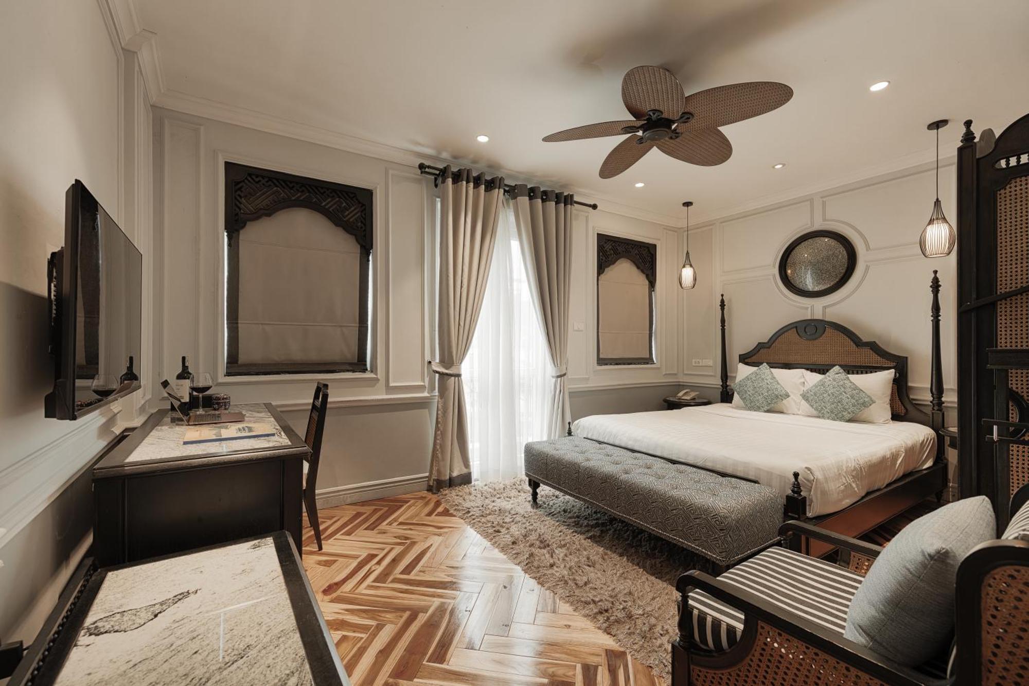 Hanoi Graceful Hotel And Travel Exterior foto